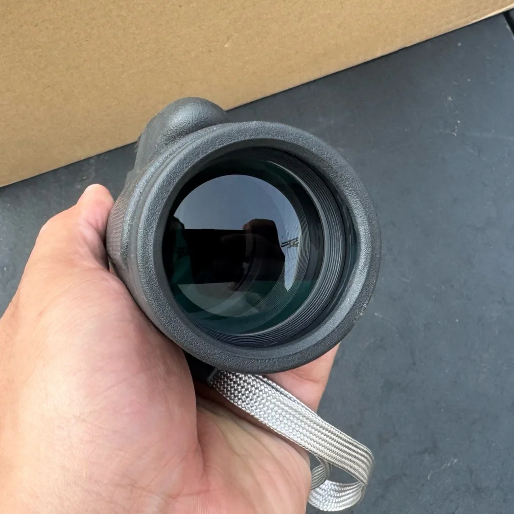 Black Monocular Scope Men women and kids for events